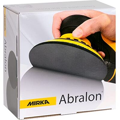 Mirka Abralon sliprondell Ø 125mm / med kardborreband/korn 180/20 st/för slipning och polering av lack, trä, plast Mirka Abralon sliprondell Ø 125mm / med kardborreband/korn 180/20 st/för slipning och polering av lack, trä, plast