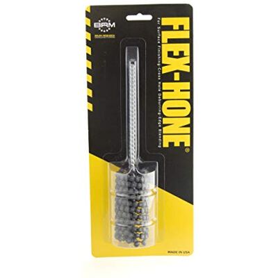 Flex-Hone Brush Research cylinder hona, BC-serien, kiselkarbid slipmedel, 35 mm (1-3/8 tum) diameter, 120 korn storlek Flex-Hone Brush Research cylinder hona, BC-serien, kiselkarbid slipmedel, 35 mm (1-3/8 tum) diameter, 120 korn storlek