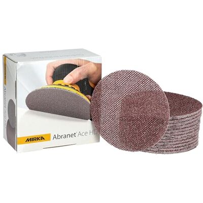 Mirka ABRANET ACE HD AH24102540 set med 25 slipskivor 150 mm P40 Mirka ABRANET ACE HD AH24102540 set med 25 slipskivor 150 mm P40