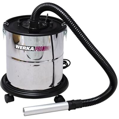 WERKA PRO Askdammsugare 1 200 W metalltank 20 L Slang 1 m aluminiummunstycke 23 cm 3 svängbara hjul kabel 3,5 m filter ingår WERKA PRO Askdammsugare 1 200 W metalltank 20 L Slang 1 m aluminiummunstycke 23 cm 3 svängbara hjul kabel 3,5 m filter ingår