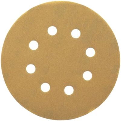 DeWalt slipskiva kardborrfix DT3108 (för excenterslipmaskin, 125 mm ⌀, K320, perforerad, 8-håls ringformad, för alla grund-, mellan och slutslipning på trä, färger, lack och metall) 10 st. DeWalt slipskiva kardborrfix DT3108 (för excenterslipmaskin, 125 mm ⌀, K320, perforerad, 8-håls ringformad, för alla grund-, mellan och slutslipning på trä, färger, lack och metall) 10 st.