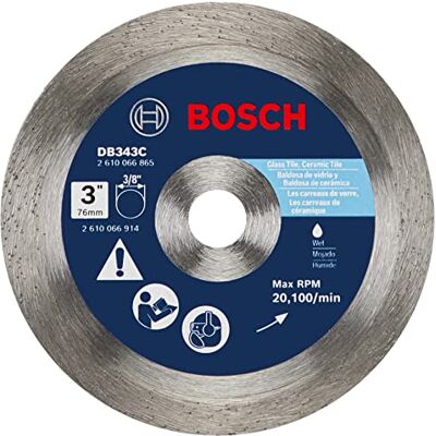 Bosch DB343C 3 tum premium kontinuerlig fälg diamantblad för rena skärningar Bosch DB343C 3 tum premium kontinuerlig fälg diamantblad för rena skärningar