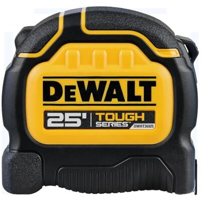 DeWalt TAPE MEASRE BLK/YLW 25FT DeWalt TAPE MEASRE BLK/YLW 25FT