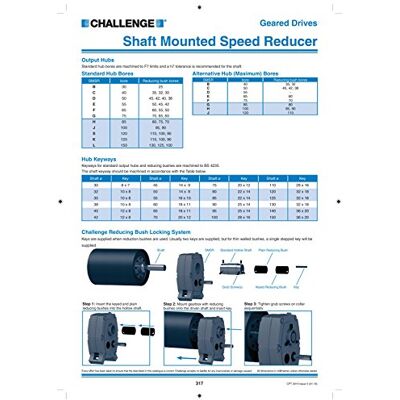 Challenge SMSR-J-120-110 axelmonterad hastighetsreducerare, storlek J, reducerande bussning, 120 mm x 110 mm Challenge SMSR-J-120-110 axelmonterad hastighetsreducerare, storlek J, reducerande bussning, 120 mm x 110 mm