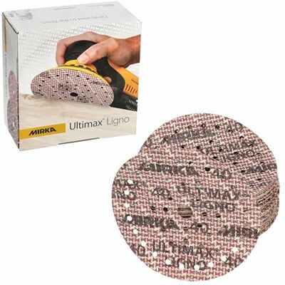 Mirka slipskiva Ultimax Ligno Ø 150 mm kardborre multifit Mirka slipskiva Ultimax Ligno Ø 150 mm kardborre multifit