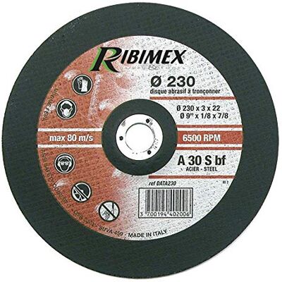 Ribimex Skärskiva för Avgradning - 230mm, 6,4mm, Förskjuten Mitt Ribimex Skärskiva för Avgradning - 230mm, 6,4mm, Förskjuten Mitt