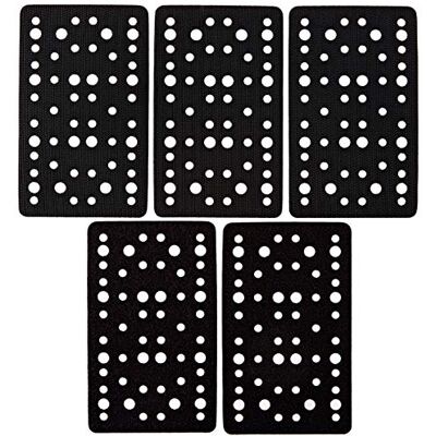 Mirka Pad Saver skyddsplatta 81x133 mm 5 st kardborrefäste Mirka Pad Saver skyddsplatta 81x133 mm 5 st kardborrefäste