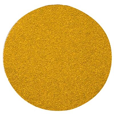 Mirka Gold universellt slippapper Ø 77mm / kardborreband/korn P180 / 50 st/För slipning av gips, spackel, spånskivor, trä, lack Mirka Gold universellt slippapper Ø 77mm / kardborreband/korn P180 / 50 st/För slipning av gips, spackel, spånskivor, trä, lack