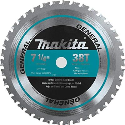 Makita A-93821 7-1/4-tums med 38-tänder allmänna ändamål sågblad med hårdmetall Makita A-93821 7-1/4-tums med 38-tänder allmänna ändamål sågblad med hårdmetall