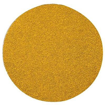 Mirka Gold universellt slippapper Ø 77mm / kardborreband/korn P320 / 50 st/För slipning av gips, spackel, spånskivor, trä, lack Mirka Gold universellt slippapper Ø 77mm / kardborreband/korn P320 / 50 st/För slipning av gips, spackel, spånskivor, trä, lack