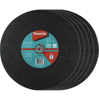 Makita B-57598-5 14" x 1" x 3/32" slipande skärhjul, 5/pack Makita B-57598-5 14" x 1" x 3/32" slipande skärhjul, 5/pack
