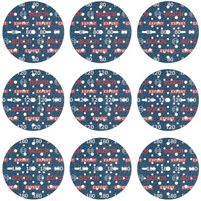 Bosch 9x EXPERT O780-foliesliprondell, sats, 150 mm, 9 st (för Hårt trä, Måla på trä, Ø 150 mm, Kornstorlek 3x80, 3x120, 3x180, Professional Tillbehör Diverse planslipar) Bosch 9x EXPERT O780-foliesliprondell, sats, 150 mm, 9 st (för Hårt trä, Måla på trä, Ø 150 mm, Kornstorlek 3x80, 3x120, 3x180, Professional Tillbehör Diverse planslipar)