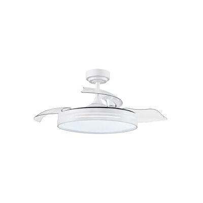 Eden DC-fläkt 72W 3 blad 108d 6-växlad 7 200 lm fjärrkontroll dimning intensitet timer 25 verktyg i hem och kontor. Eden DC-fläkt 72W 3 blad 108d 6-växlad 7 200 lm fjärrkontroll dimning intensitet timer 25 verktyg i hem och kontor.