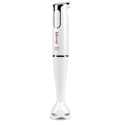 Girmi Mx04 400 Watt Dykmixer, 2 Hastigheter, Likströmsmotor, Rostfria Blad, Vit Girmi Mx04 400 Watt Dykmixer, 2 Hastigheter, Likströmsmotor, Rostfria Blad, Vit