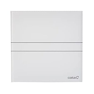 CATA E-120 GT Badrumsfläkt E Glass Timer Series Vit glasfront Med timer Energiklass B Tyst badrumsfläkt 17 cm bred CATA E-120 GT Badrumsfläkt E Glass Timer Series Vit glasfront Med timer Energiklass B Tyst badrumsfläkt 17 cm bred