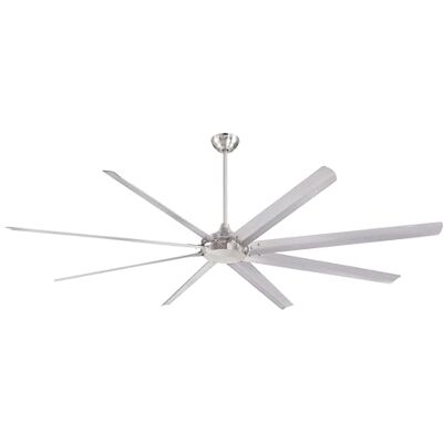 Westinghouse belysning bred 254 cm borstad nickel inomhus takfläkt med fjärrkontroll och likströmsmotor Westinghouse belysning bred 254 cm borstad nickel inomhus takfläkt med fjärrkontroll och likströmsmotor
