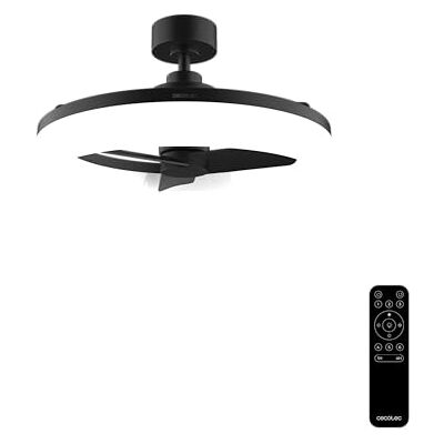 Cecotec Takfläkt med EnergySilence LampAero 770 LightDesign ljus, 25 W, DC-motor, 3 blad, justerbart LED-ljus, fjärrkontroll, timer, 6 hastigheter, sommar-/vinterfunktion Cecotec Takfläkt med EnergySilence LampAero 770 LightDesign ljus, 25 W, DC-motor, 3 blad, justerbart LED-ljus, fjärrkontroll, timer, 6 hastigheter, sommar-/vinterfunktion