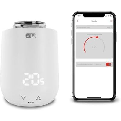 VEMER VEMER WiFi Termostatventil - Radiatorreglering VEMER VEMER WiFi Termostatventil - Radiatorreglering