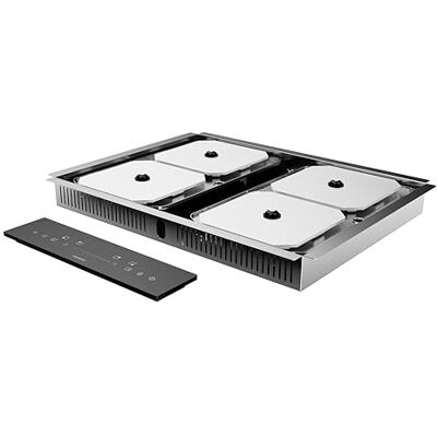 Cecotec Osynlig induktionsplatta 60 cm Bolero Squad I 4300 Invisible FullFlex. 7200W, panel med reglage, FullFlex-zoner, 9 hastigheter och booster-funktion, timer, säkerhetslås Cecotec Osynlig induktionsplatta 60 cm Bolero Squad I 4300 Invisible FullFlex. 7200W, panel med reglage, FullFlex-zoner, 9 hastigheter och booster-funktion, timer, säkerhetslås