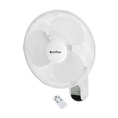 COFAN Väggfläkt med timer och fjärrkontroll - 50W COFAN Väggfläkt med timer och fjärrkontroll - 50W