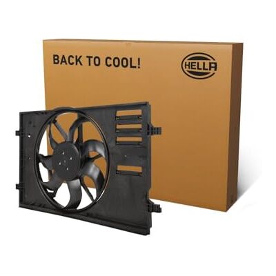 HELLA 8EW 366 420-391 fläkt, motorkylning – 12 V – 470 W – elektrisk – Ø: 419,5 mm – med kylarfläktram (mjuk) – utan motstånd HELLA 8EW 366 420-391 fläkt, motorkylning – 12 V – 470 W – elektrisk – Ø: 419,5 mm – med kylarfläktram (mjuk) – utan motstånd