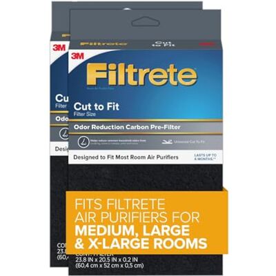 Filtrete FAPF-UCTF2PAMZ luktskyddsfilter, svart Filtrete FAPF-UCTF2PAMZ luktskyddsfilter, svart