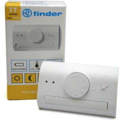Finder 1T4190030000 Digital väggtermostat, 3 V Finder 1T4190030000 Digital väggtermostat, 3 V
