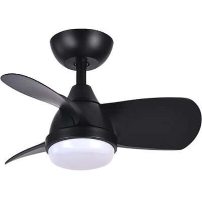 Eden DC 24W fläkt, 3 blad, 2 400 lumen, 6 hastigheter, 3000-4500-6000K, fjärrkontroll, minne och timer, perfekt för luftkonditionering och komfort. Eden DC 24W fläkt, 3 blad, 2 400 lumen, 6 hastigheter, 3000-4500-6000K, fjärrkontroll, minne och timer, perfekt för luftkonditionering och komfort.