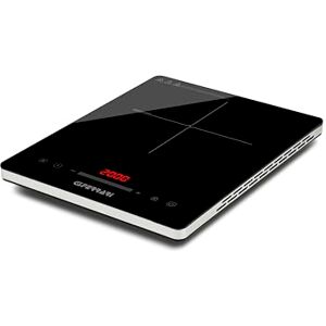 Acer G10208 Energiko Induktionshäll, 2000 W, Slank Design, Justerbar Temperatur, Timer, Booster, Digital Display, Soft-Touch-Panel, Säkerhetslås, Svart/Grå Silver Acer G10208 Energiko Induktionshäll, 2000 W, Slank Design, Justerbar Temperatur, Timer, Booster, Digital Display, Soft-Touch-Panel, Säkerhetslås, Svart/Grå Silver