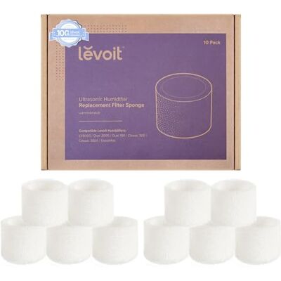 LEVOIT reservdelar för vattentank - 10-pack - Vit LEVOIT reservdelar för vattentank - 10-pack - Vit
