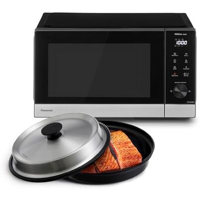 Panasonic NN-GD38QS Mikrovågsugn - 29L, 1000W, Grill, Steam+ Kittel Panasonic NN-GD38QS Mikrovågsugn - 29L, 1000W, Grill, Steam+ Kittel