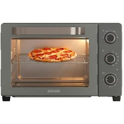 Black & Decker – Elektrisk ugn BXOV3000E 1500 W 30 L Övre grillmotstånd Konvektion Timer 90 min STAY ON-funktion Dubbelglas Innerbelysning Droppbricka Roterande spett Black & Decker – Elektrisk ugn BXOV3000E 1500 W 30 L Övre grillmotstånd Konvektion Timer 90 min STAY ON-funktion Dubbelglas Innerbelysning Droppbricka Roterande spett