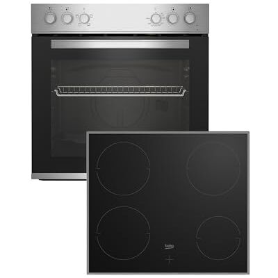 Beko BBUC12020X Ugn med spisplatta inbyggd med självrengöring rostfritt stål Beko BBUC12020X Ugn med spisplatta inbyggd med självrengöring rostfritt stål