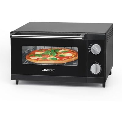 Clatronic Pizzaugn med 12 l bakrum, miniugn, perfekt för grillning och bakning Ugn med övre och undervärme miniugn med 60 minuttimer, liten ugn inkl. bakplåt MPO 3520 Clatronic Pizzaugn med 12 l bakrum, miniugn, perfekt för grillning och bakning Ugn med övre och undervärme miniugn med 60 minuttimer, liten ugn inkl. bakplåt MPO 3520