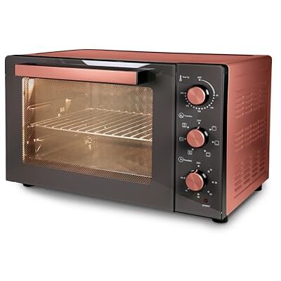 Tognana Iridea, ventilerad elektrisk ugn med non-stick innerväggar, äppelröd Tognana Iridea, ventilerad elektrisk ugn med non-stick innerväggar, äppelröd