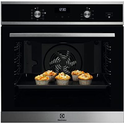 Electrolux EOD5H40X Inbyggd elektrisk ugn, Kapacitet 72 l, Multifunktion Ventilerad ångkokare och rengöring 2980 W, Inox Electrolux EOD5H40X Inbyggd elektrisk ugn, Kapacitet 72 l, Multifunktion Ventilerad ångkokare och rengöring 2980 W, Inox