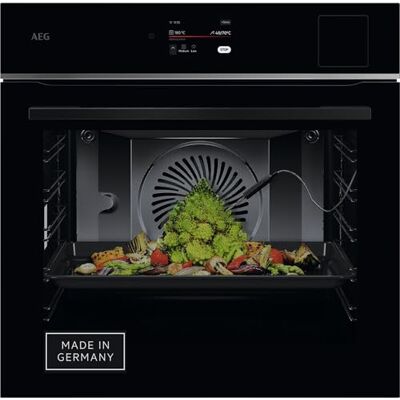 AEG TP8SB73ZAB Wifi Inbyggd ångkokare, serie 8 touch swipe-display, steg-för-steg-assisterad matlagning, tillverkad i Tyskland, 100% bilånga och SousVide, apprecept AEG TP8SB73ZAB Wifi Inbyggd ångkokare, serie 8 touch swipe-display, steg-för-steg-assisterad matlagning, tillverkad i Tyskland, 100% bilånga och SousVide, apprecept