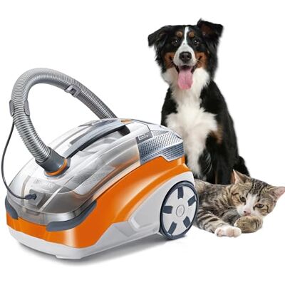 Thomas 788568 Aqua PET & Family dammsugare utan påse orange/grå 48,6 x 31,8 x 34,7 cm, 1,8 liter Thomas 788568 Aqua PET & Family dammsugare utan påse orange/grå 48,6 x 31,8 x 34,7 cm, 1,8 liter
