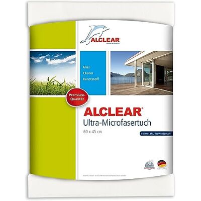 ALCLEAR Mikrofiberduk - Effektiv rengöring för glas, krom, plast ALCLEAR Mikrofiberduk - Effektiv rengöring för glas, krom, plast