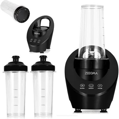 ZEEGMA VITAMINE FERRO Blender - 200 W, 630 ml, svart ZEEGMA VITAMINE FERRO Blender - 200 W, 630 ml, svart
