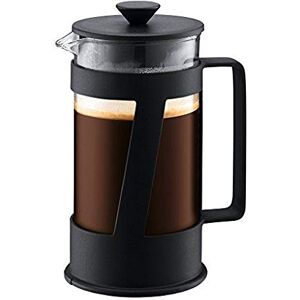 Bodum CREMA Kaffebryggare (French Press System, permanent rostfritt stålfilter, säkerhetslock, 1,0 liter), svart Bodum CREMA Kaffebryggare (French Press System, permanent rostfritt stålfilter, säkerhetslock, 1,0 liter), svart