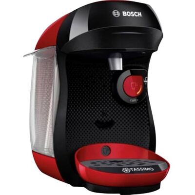 Bosch TAS103E - Svart Röd - Kapsel Kaffemaskin Bosch TAS103E - Svart Röd - Kapsel Kaffemaskin