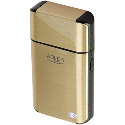 Adlereurope ADLER EUROPE AD 2948 ansiktshårborttagare med dubbelt rakhuvud, USB-C-uppladdningsbar elektrisk rakapparat, IPX6 vattentät, LED-skärm Adlereurope ADLER EUROPE AD 2948 ansiktshårborttagare med dubbelt rakhuvud, USB-C-uppladdningsbar elektrisk rakapparat, IPX6 vattentät, LED-skärm