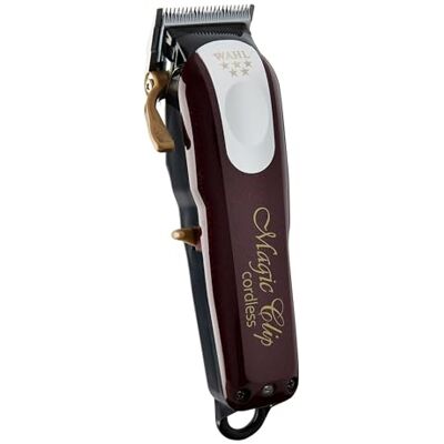 Wahl Magic Clip Sladdlös hårklippare för blandning, röd Wahl Magic Clip Sladdlös hårklippare för blandning, röd