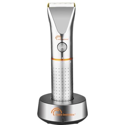 LITTLE BALANCE 8898 Power Titanium, Hårklippare för män, 1 h50 batteritid, trådlös användning, USB-laddning, avtagbara blad, 4 skärguider + justeringshjul 5 inställningar, silver LITTLE BALANCE 8898 Power Titanium, Hårklippare för män, 1 h50 batteritid, trådlös användning, USB-laddning, avtagbara blad, 4 skärguider + justeringshjul 5 inställningar, silver