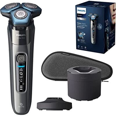 Philips Rakapparat serie 7000 våt och torr elektrisk rakapparat med precisionsblad i stål, rörelsesensor, 360 D flexhuvud, S7783/78 Philips Rakapparat serie 7000 våt och torr elektrisk rakapparat med precisionsblad i stål, rörelsesensor, 360 D flexhuvud, S7783/78