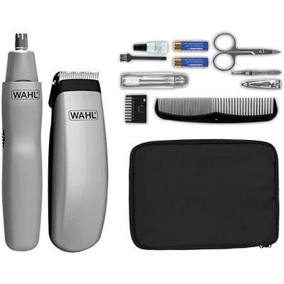 Wahl Choice 9962-1816 resesats/batteridriven skäggklippare och näsa/öronhårtrimmer Wahl Choice 9962-1816 resesats/batteridriven skäggklippare och näsa/öronhårtrimmer