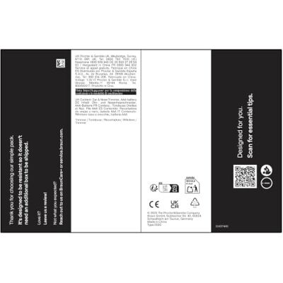 Braun öron- och näshårstrimmer, dubbla blad, skinGentle teknik, tvättbara blad, kompakt och perfekt för resor, AAA-batteri ingår, EN21, grå Braun öron- och näshårstrimmer, dubbla blad, skinGentle teknik, tvättbara blad, kompakt och perfekt för resor, AAA-batteri ingår, EN21, grå