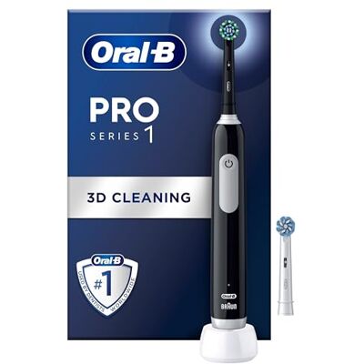 Oral-B Pro Series 1 - Extra borsthuvud svart Oral-B Pro Series 1 - Extra borsthuvud svart