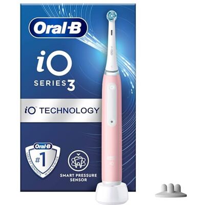 Oral-B iO Series 3 Elektrisk Tandborste - Rosa Oral-B iO Series 3 Elektrisk Tandborste - Rosa